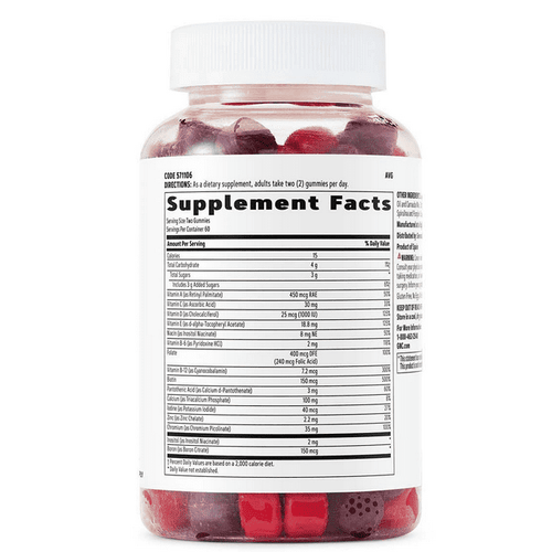 GNC Women's Multivitamin Gummies, 120 Gummies, Complete Vitamin and Mineral Gummy for Women EasyOptionXY LLC
