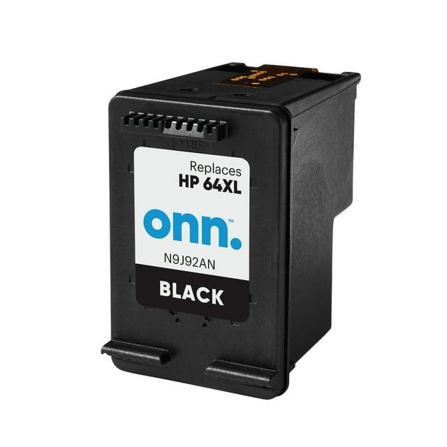 onn. Remanufactured HP 64XL High Yield Black Inkjet Cartridge EasyOptionXY LLC
