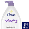 Dove Relaxing Lavender Oil and Chamomile Body Wash 34 fl oz EasyOptionXY LLC