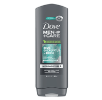 Dove Men+Care Body Wash and Face Wash Blue Eucalyptus + Birch 18 oz EasyOptionXY LLC