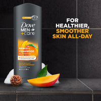 Dove Men+Care Rejuvenating Hydrating Face and Body Wash, Mango and Cedarwood, 18 fl oz EasyOptionXY LLC