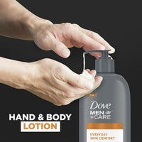 Dove Men+Care Everyday Skin Comfort Non Greasy Hand and Body Lotion, Light, 13.5 fl oz EasyOptionXY LLC