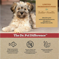Dr. Pol Healthy Balance Limited Ingredient Grain-Free Salmon Recipe Adult Dry Dog Food for All Breeds, Ages and Sizes of Dogs, 4 lb. Bag EasyOptionXY LLC