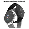 Itouch Sport 3 Smart Watch & Fitness Tracker, Women & Men, (43mm), Silver Mesh Band EasyOptionXY LLC