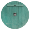 Elegant Designs Rustic Coastal Wood Plank 23 in. Large Wall Clock EasyOptionXY LLC