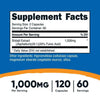 Nutricost Shilajit Capsules (120 Capsules, 60 Servings / 1,000 mg Shilajit Per Serving) | Shilajit Extract with Naturally Occuring Fulvic Acid - Gluten Free, Non-GMO, Vegan Friendly Dietary Supplement EasyOptionXY LLC