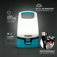 Energizer Vision Hybrid Lantern With Variable Light Source EasyOptionXY LLC