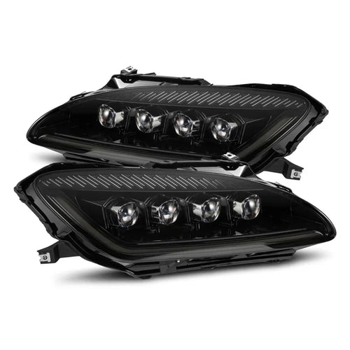 AlphaRex 99-09 Honda S2000 NOVA-Series LED Projector Headlights Alpha-Black OffRoadUSA.com