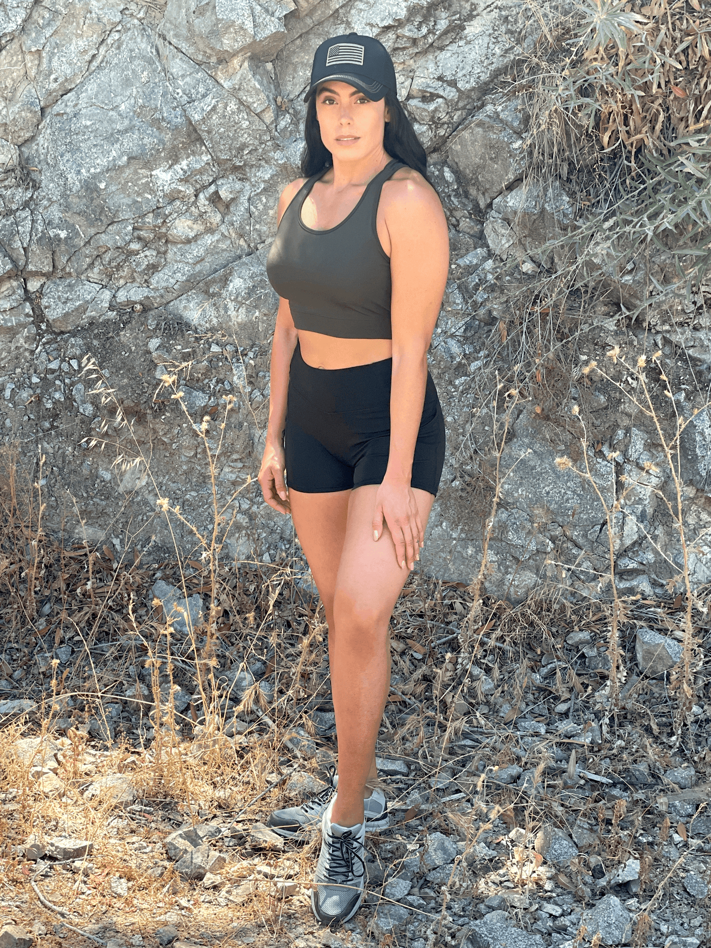 JupiterGear High-Waisted Athletic Shorts with Side Pockets