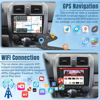 9 Inch Wireless Car Stereo Radio 2 Din IPS Touchscreen Car Video Player CarPlay Android Auto with Rear Camera GPS WIFI FM 2G+32G