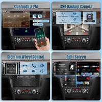 9 Inch Wireless Car Stereo for BMW 3 Series 328i 335i 325i 2005-2011 HD Touchscreen Car Radio with Backup Camera GPS WIFI 2G+32G