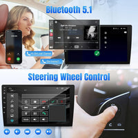 10.1 Inch Android Car Radio 2 Din Carplay Android Auto Wireless Car Stereo with Backup Camera GPS MirrorLink Split Screen 2G+32G