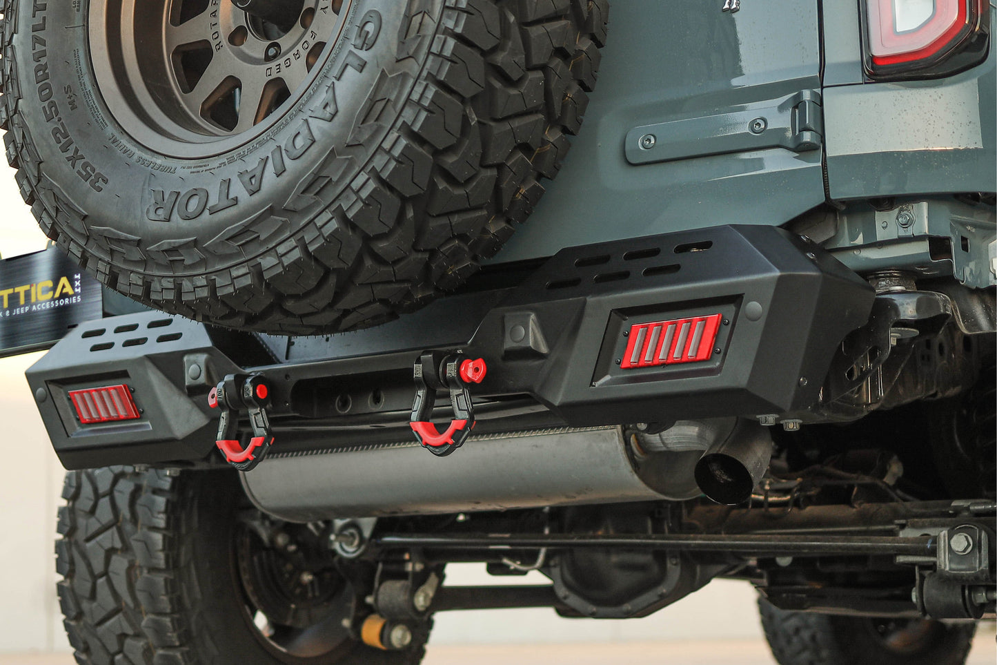Attica 4x4 2021-2024 Ford Bronco Terra Series Rear Bumper