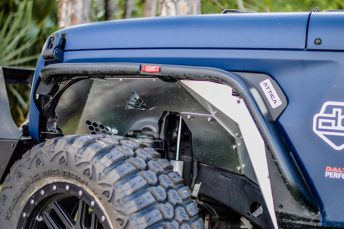 Attica 4x4 2018-2024 Jeep Wrangler JL Terra Series Inner Fenders Aluminum