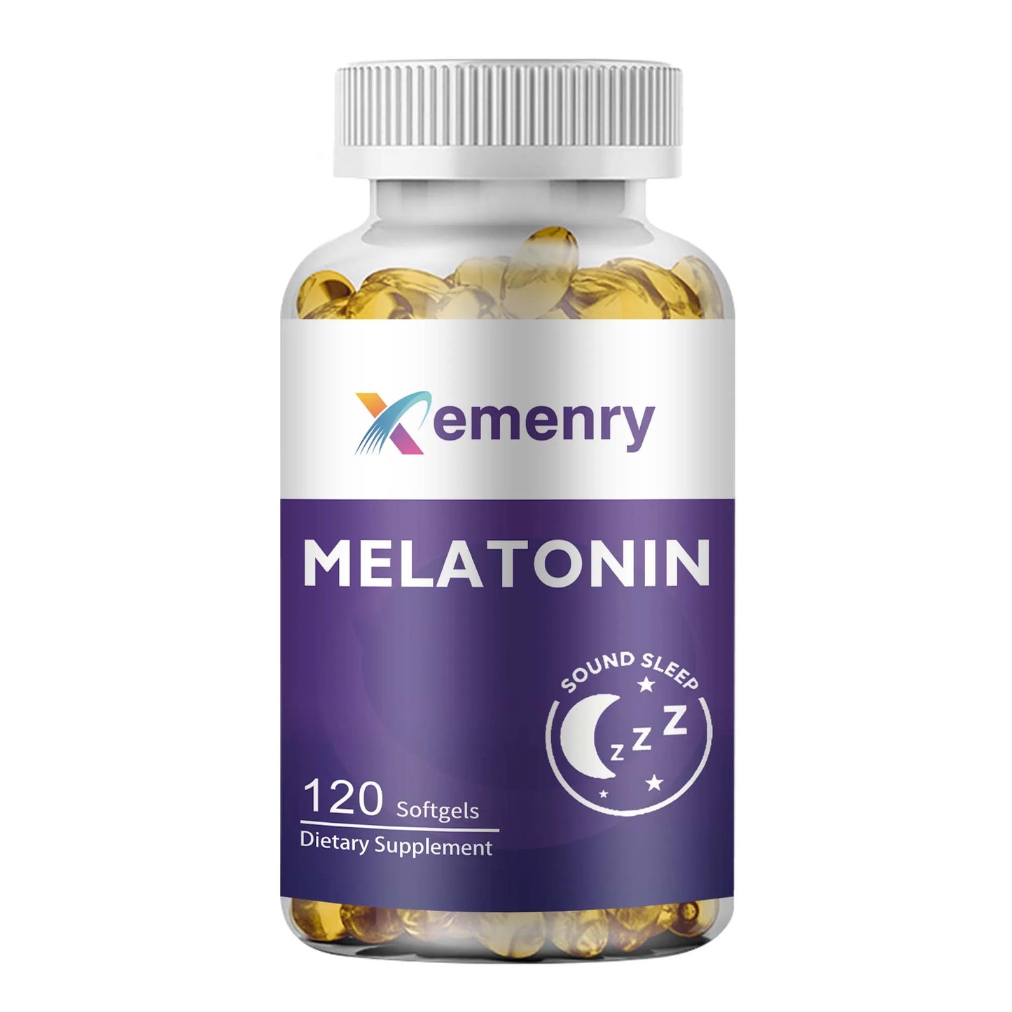 Melatonin - Helps You Fall Asleep Quickly, Improves Sleep Quality, and Relieves Insomnia - 120 Capsules
