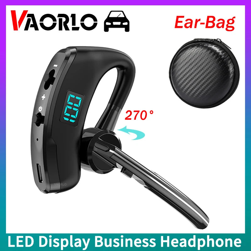 Гарячий продаж V8S/V9S Навушники Bluetooth 5.0 Бізнес Handsfree Бездротові навушники Стерео Водонепроникні спортивні навушники Haedset з мікрофоном