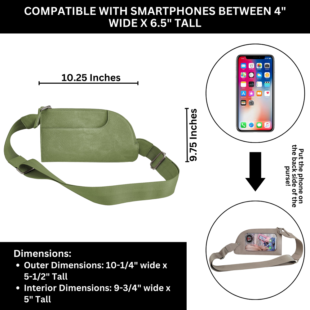SaveTheGirls SaveTheGirls BFF Sling Bag RFID