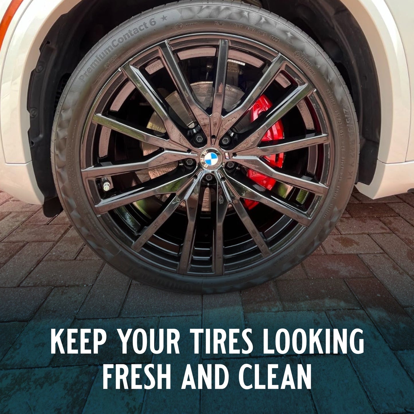 Blue Suede Tire Shine with Protect Shield Formula™