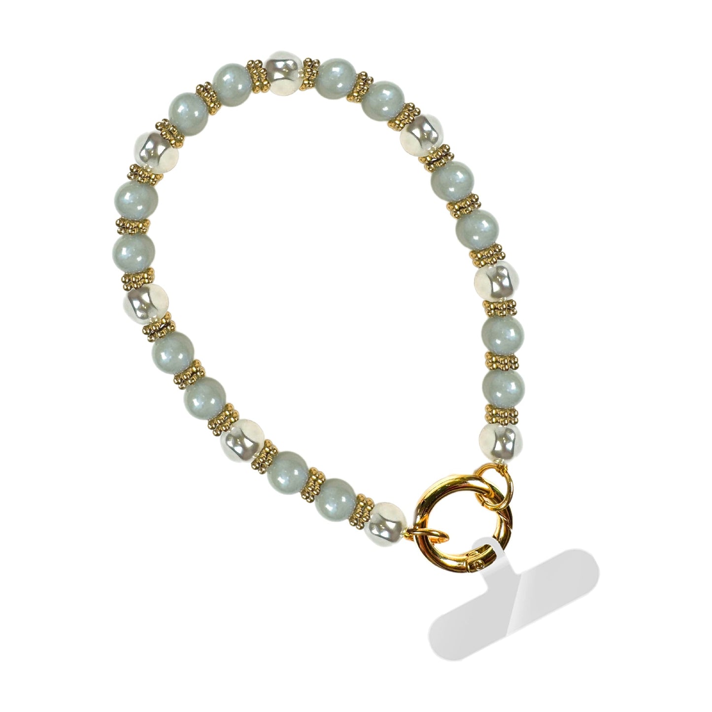 SaveTheGirls SaveTheGirls Clip & Go Beaded Wristlet Nina Collection