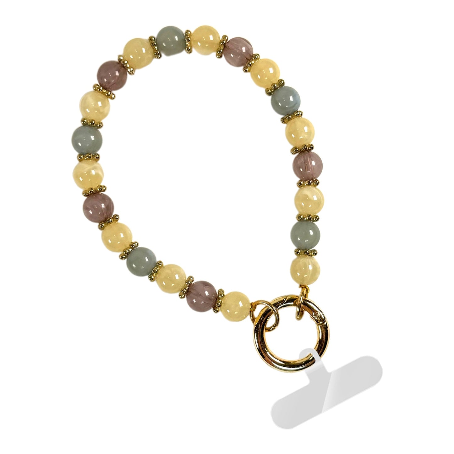 SaveTheGirls SaveTheGirls Clip & Go Beaded Wristlet Nina Collection