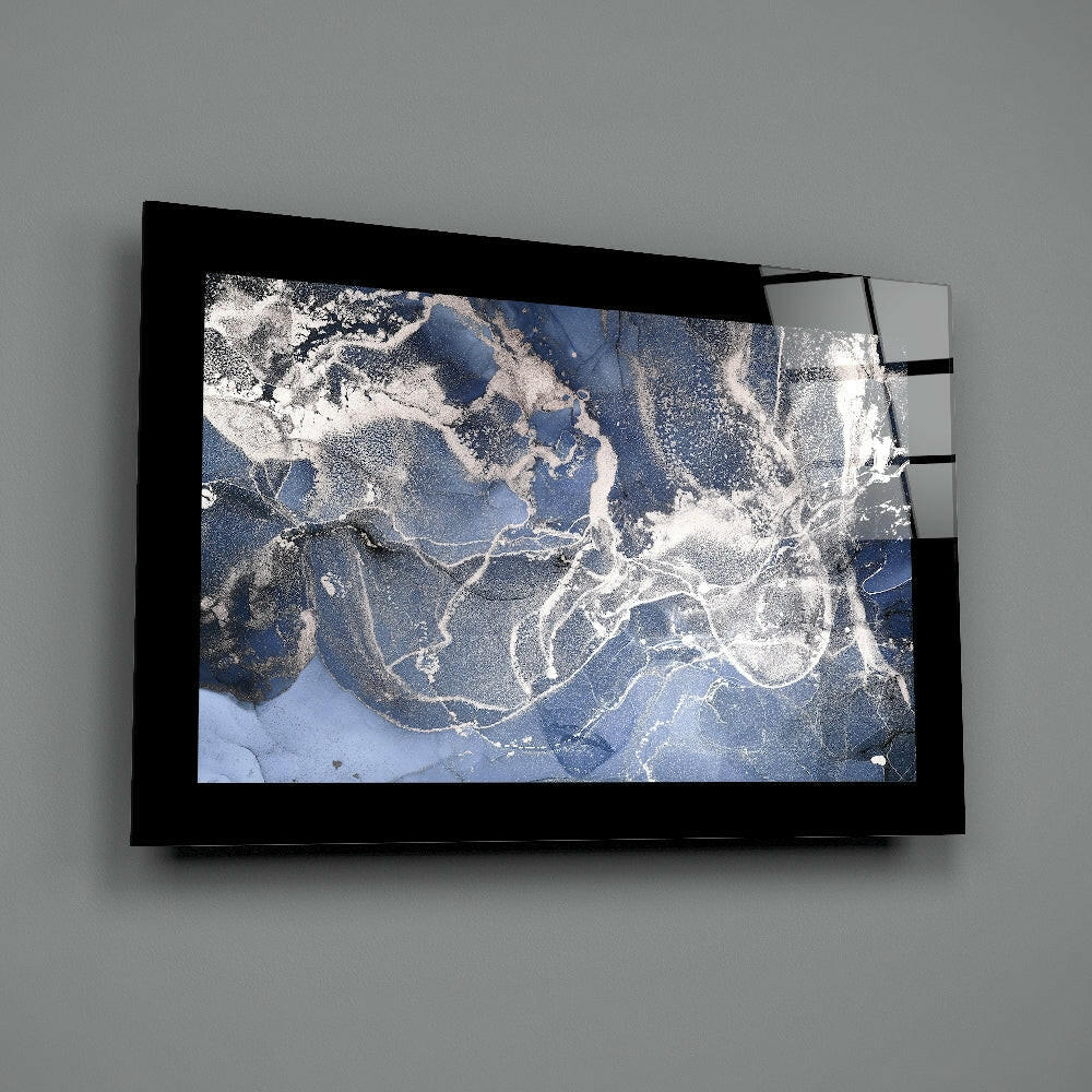 Insigneart USA Insigneart USA Blue Quartz Glass Wall Art