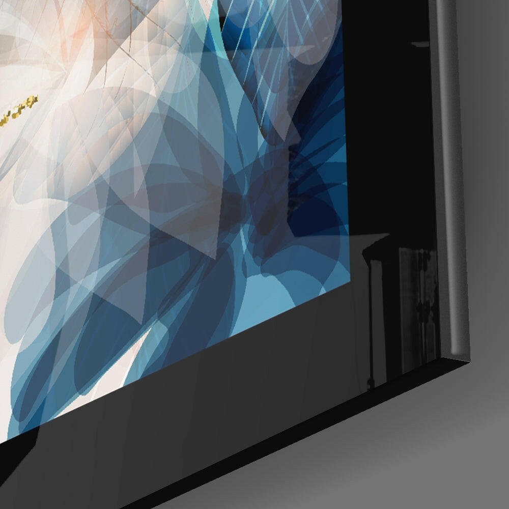 Insigneart USA Insigneart USA Abstract Leaf Glass Wall Art