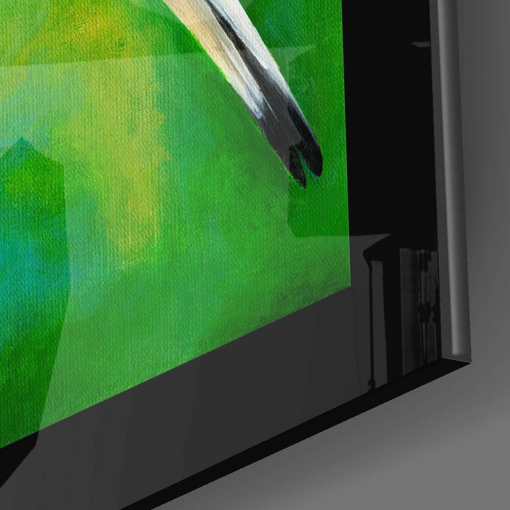 Insigneart USA Insigneart USA Bird on Branch Glass Wall Art