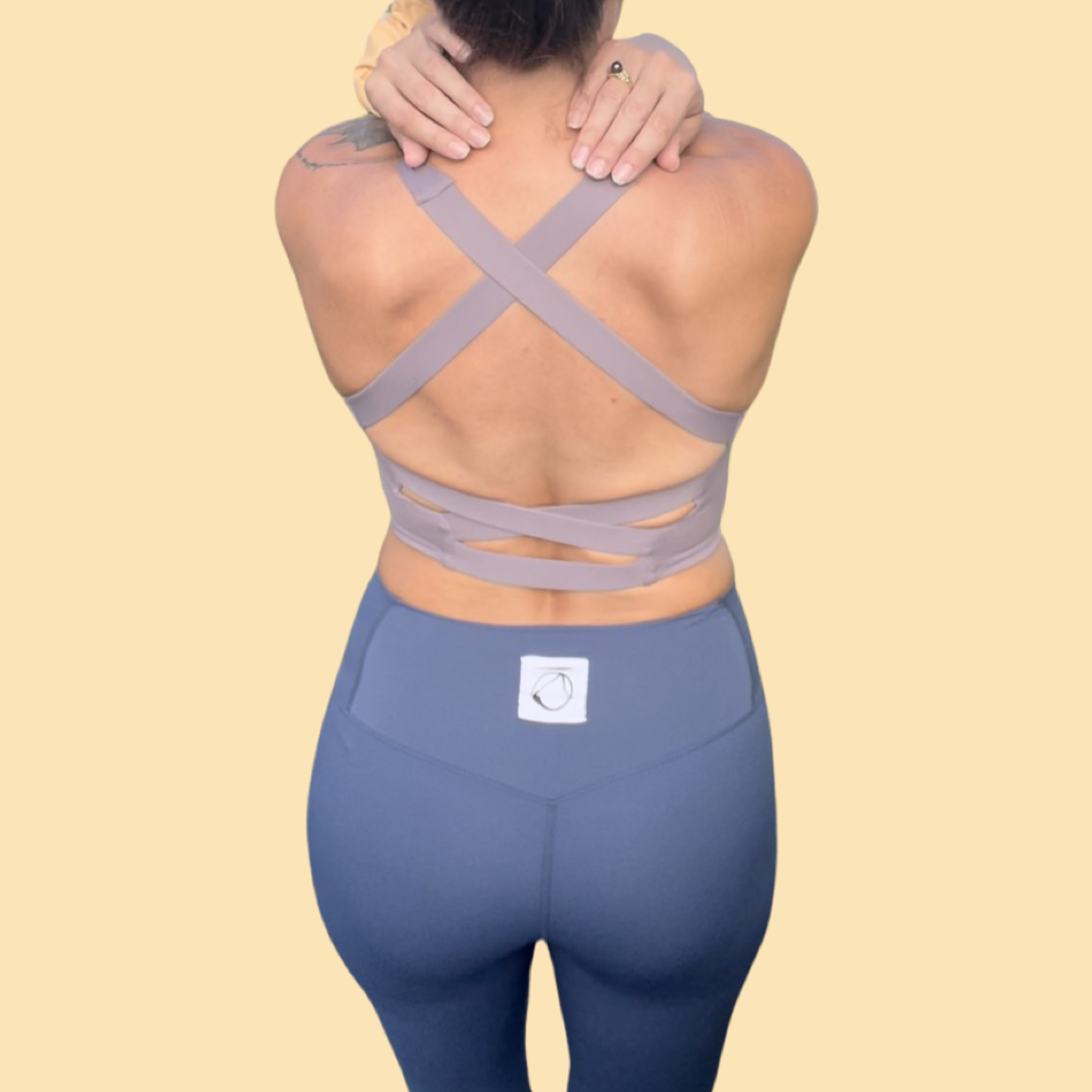 Manō Wear Manō Wear Manō ballerina top with sports bra