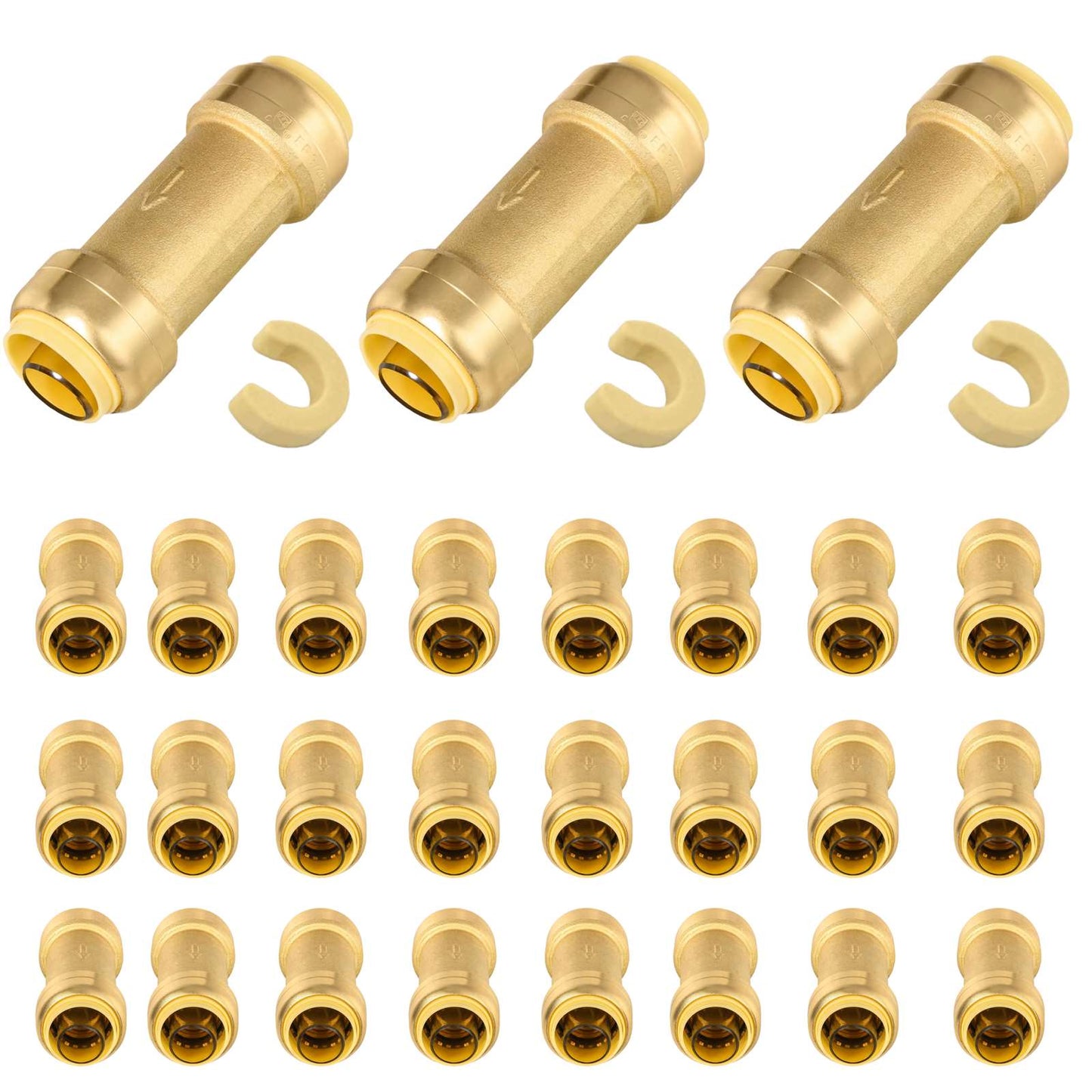30 Pcs 1/2 Push Fit Check Valve