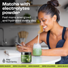 Matcha Powder with Electrolytes Key Nutrients