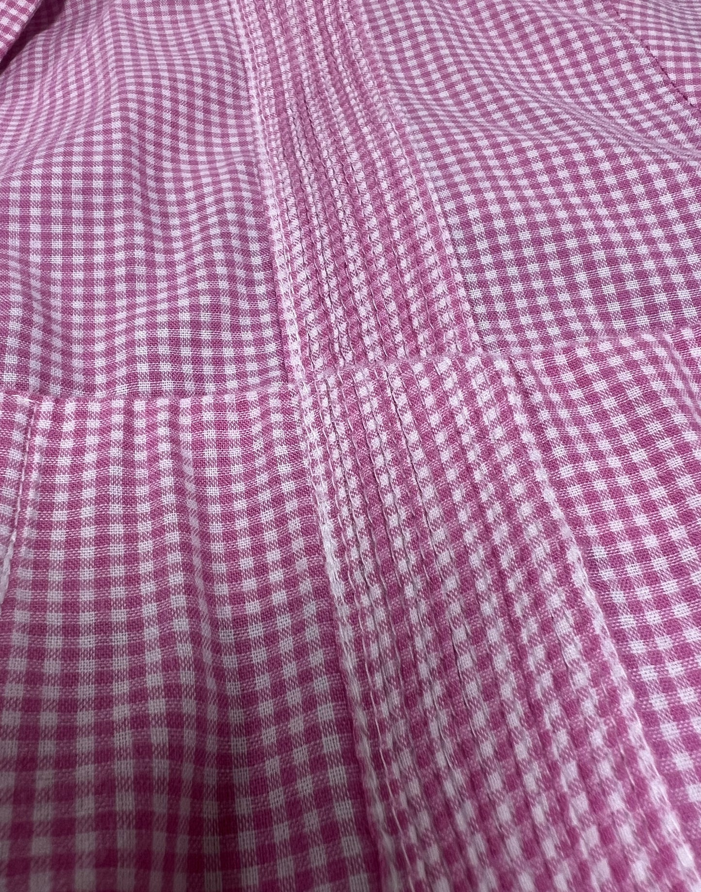 American Duke Apparel Company Guayabera - Pink Gingham