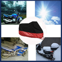Motorcycle cover M L XL XXL XXXL XXXXL universal Outdoor Uv Protector Bike Rain Dustproof Scooter Covers waterproof 15colors EzBuyCo