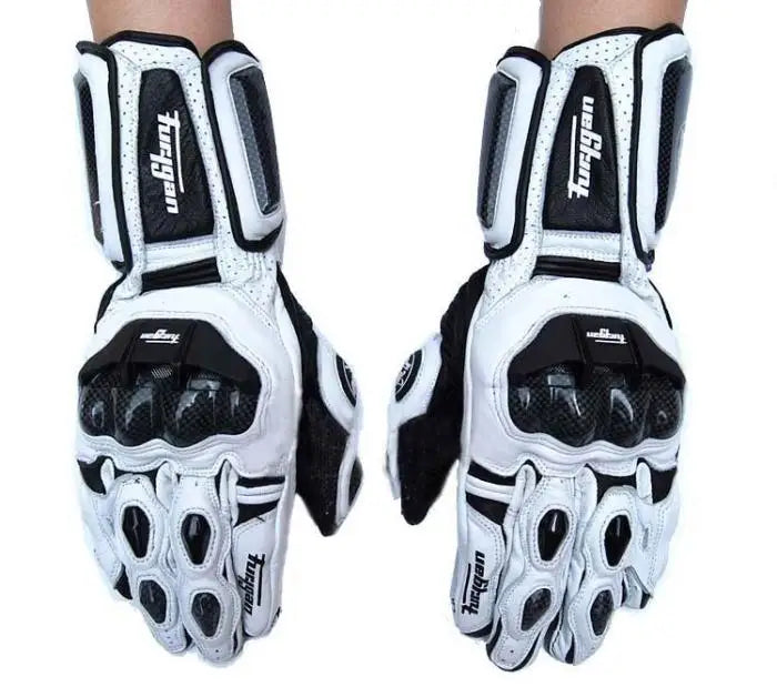 Motorcycle Gloves Afs6 Afs10 Afs18 Security Protection Windproof Motocross Mittens Touch Screen Men's Leather Motorbike Glove