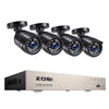 ZOSI 3K Lite Security Camera System AI Human Vehicle Detection 8CH HD TVI Video DVR Recorder 2MP 1080P CCTV Surveillance Camera