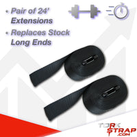 24 Foot H.D. Extension Ends (2-Pack) TorkStrap