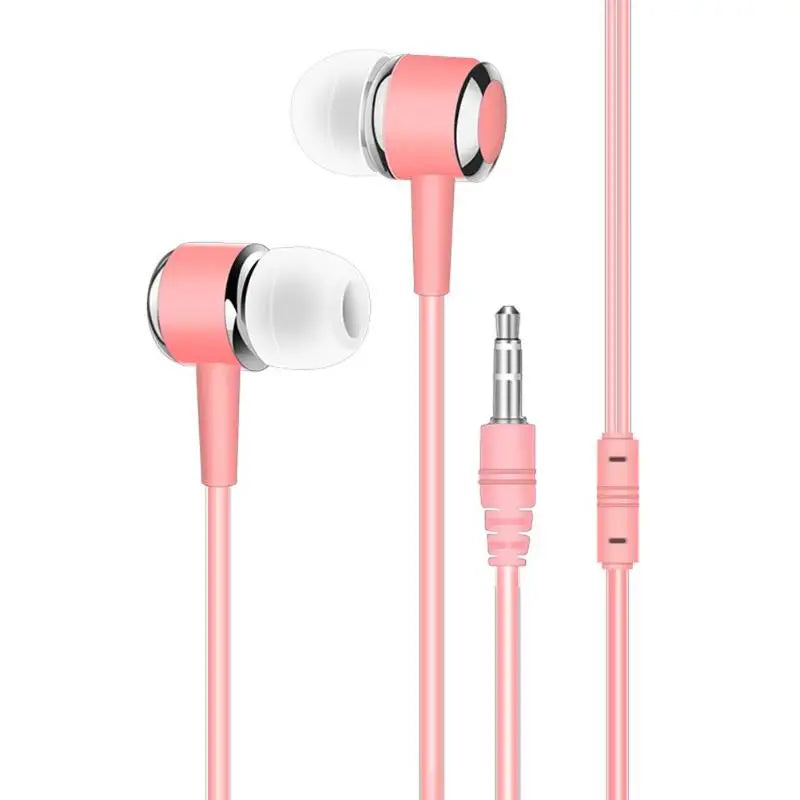 VODOOL Universal 3.5mm Jack In-Ear Earphone Stereo Music Sports Earbuds Headset Earphones No Mic For iPhone Samsung Xiaomi Phone