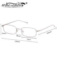 Vintage Small Narrow Rectangle Sunglasses Women Men Brand Red Clear Lens Skinny Slim Wire Retro Hip Hop Sun Glasses Shades OM522