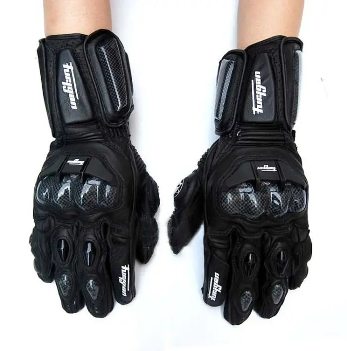 Motorcycle Gloves Afs6 Afs10 Afs18 Security Protection Windproof Motocross Mittens Touch Screen Men's Leather Motorbike Glove