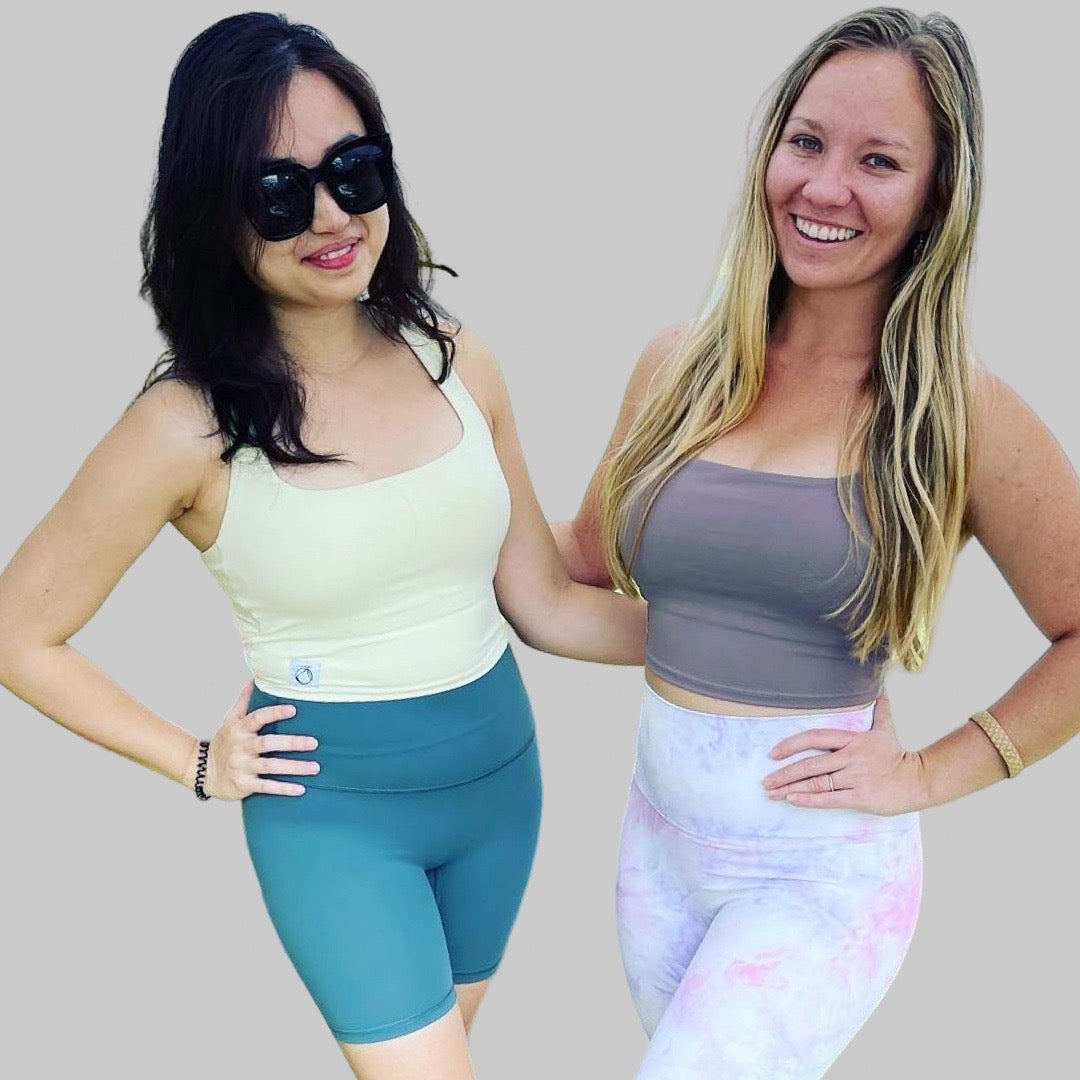 Manō Wear Manō Wear Manō ballerina top with sports bra