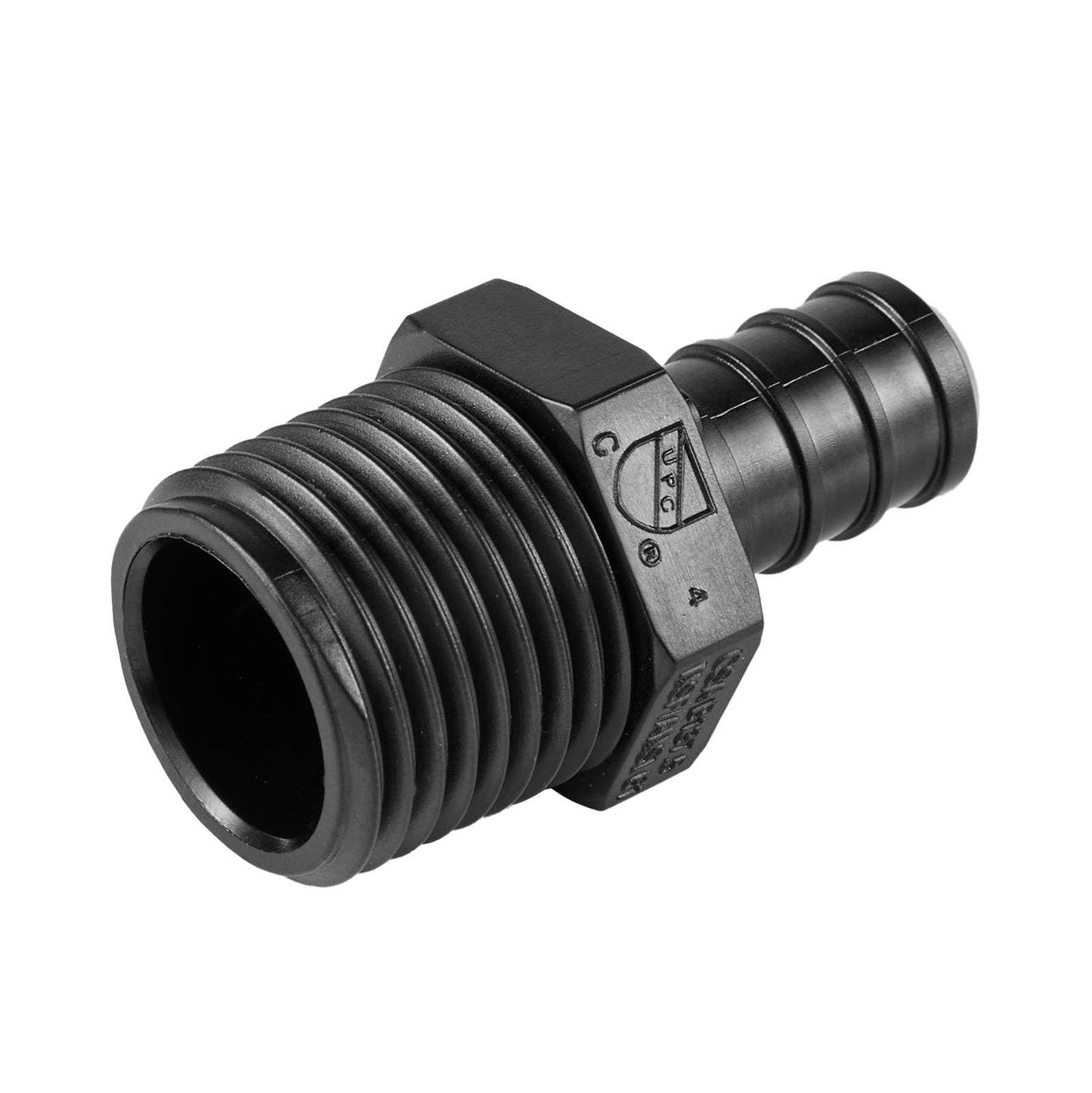 PEX-B Crimp 1/2" PPSU Male Adapter