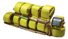 2" x 12 Ft Interior Van Cam Buckle E-Track Strap w/ Spring E Fittings | 10 PACK RatchetStrap.Com