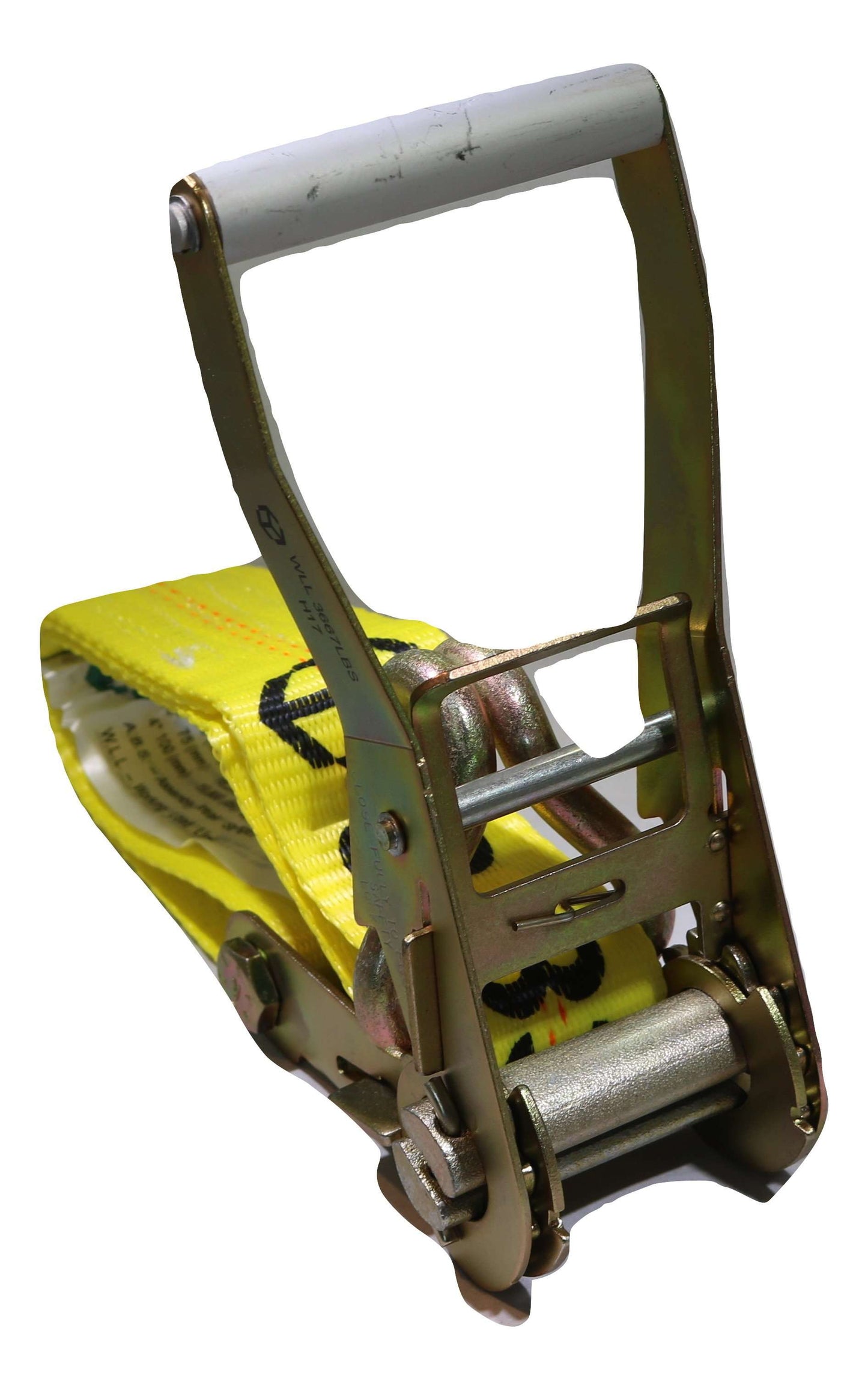 2" x 27 Ft. Flatbed Ratchet Strap w/ Wire Hooks | R27W