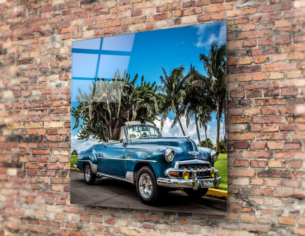 Insigneart USA Insigneart USA Classic Car Glass Wall Art