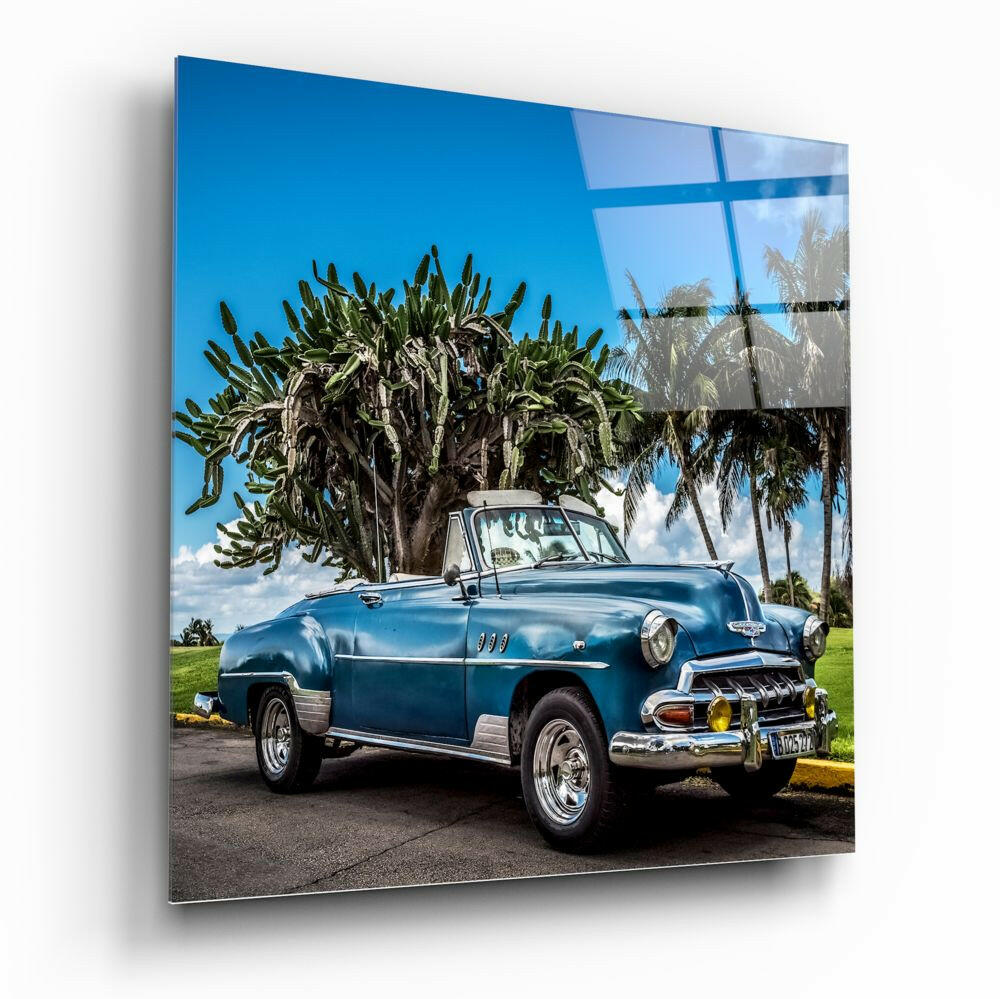 Insigneart USA Insigneart USA Classic Car Glass Wall Art