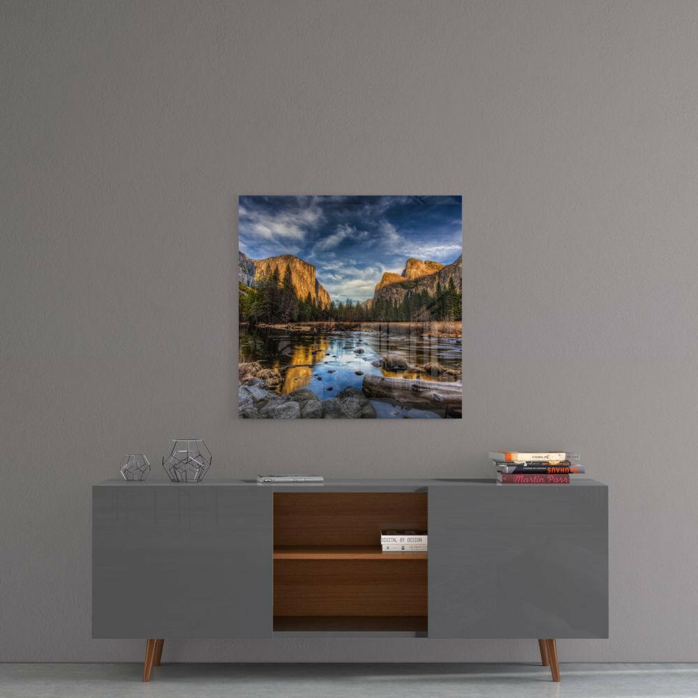 Insigneart USA Insigneart USA Lakeside Glass Wall Art