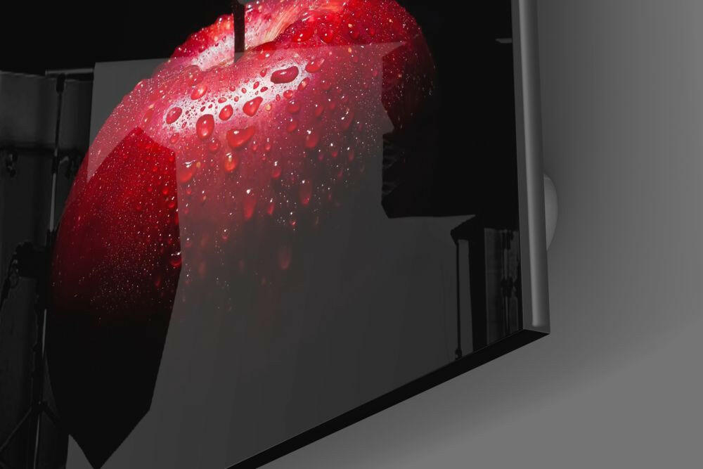 Insigneart USA Insigneart USA Red Apple Glass Wall Art