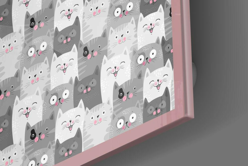 Insigneart USA Insigneart USA Cats Glass Wall Art