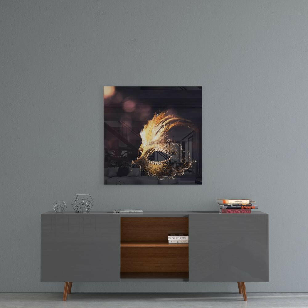 Insigneart USA Insigneart USA Prom Mask Glass Wall Art