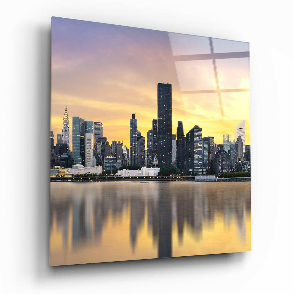 Insigneart USA Insigneart USA City Glass Wall Art