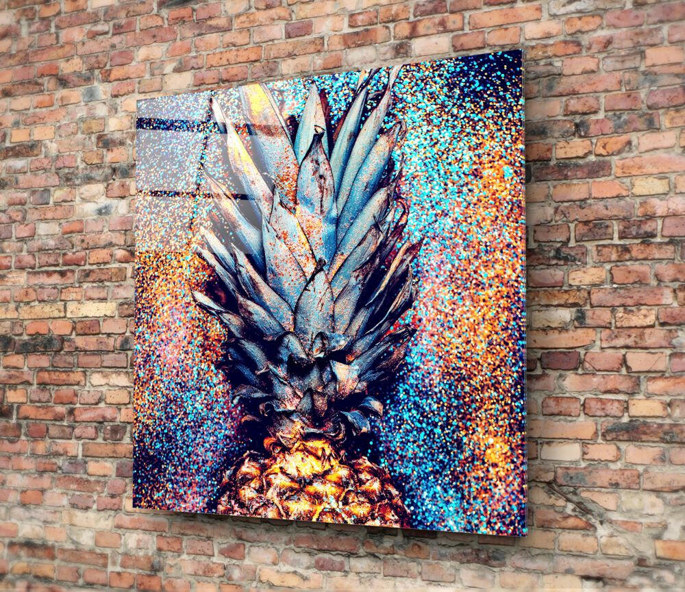 Insigneart USA Insigneart USA Pineapple Glass Wall Art
